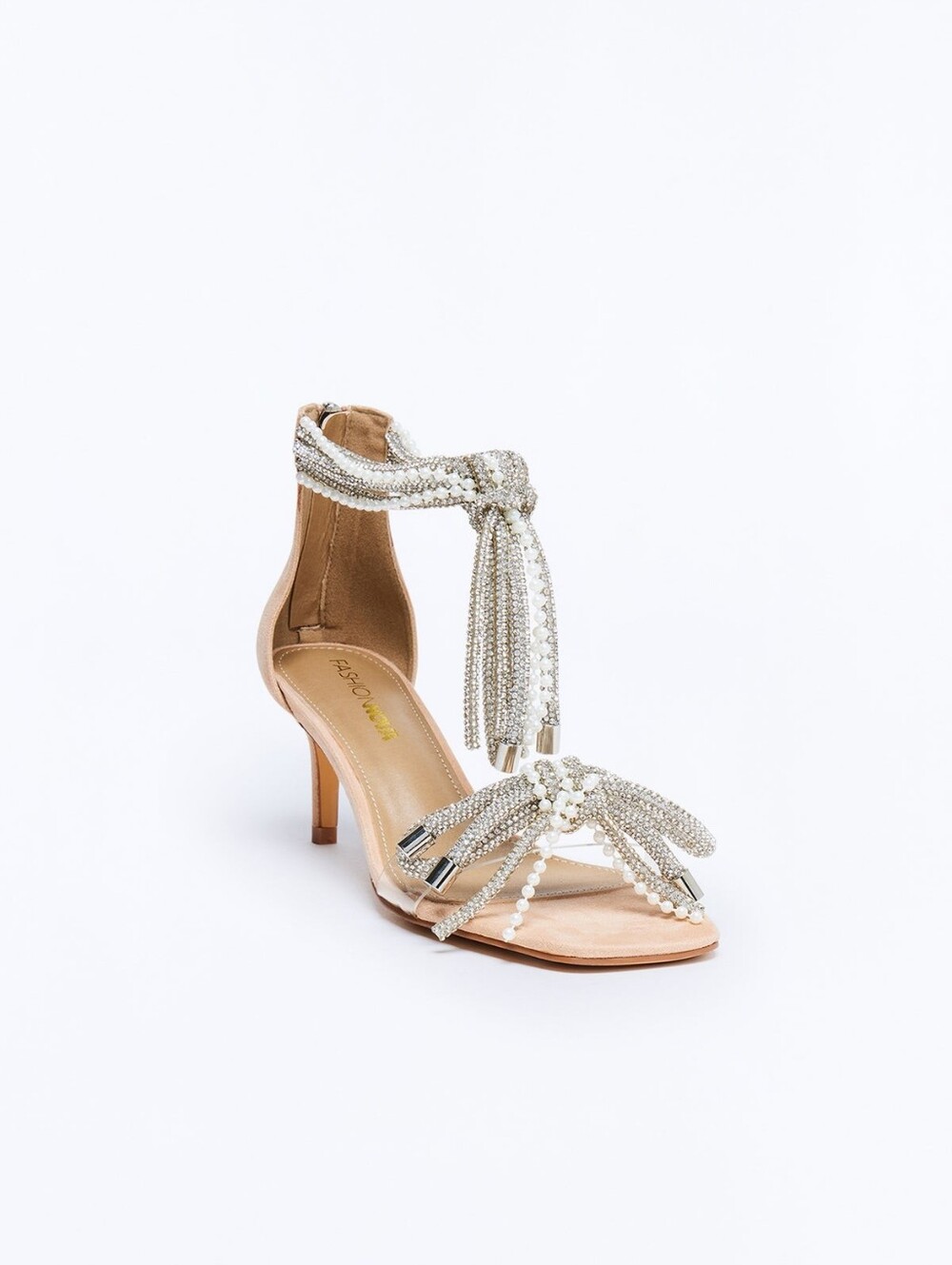Fina Rhinestone Embellished Heels - Picture 4 of 4